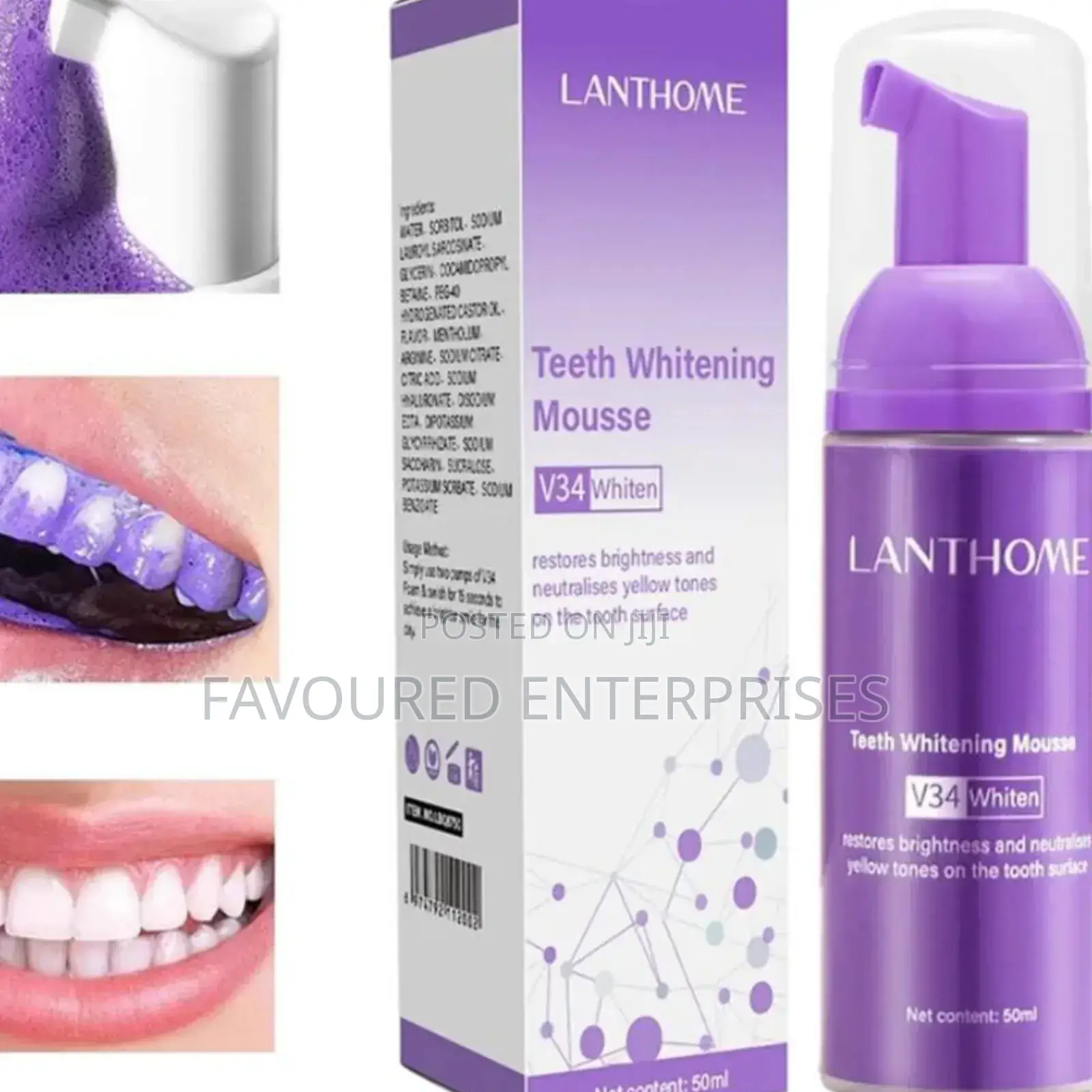 Lanthome Teeth Whitening Mousse