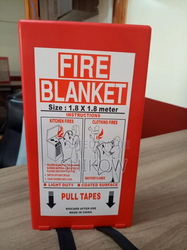 1.8m X 1.8m Fire Blanket – Emergency Safety Fire Protection