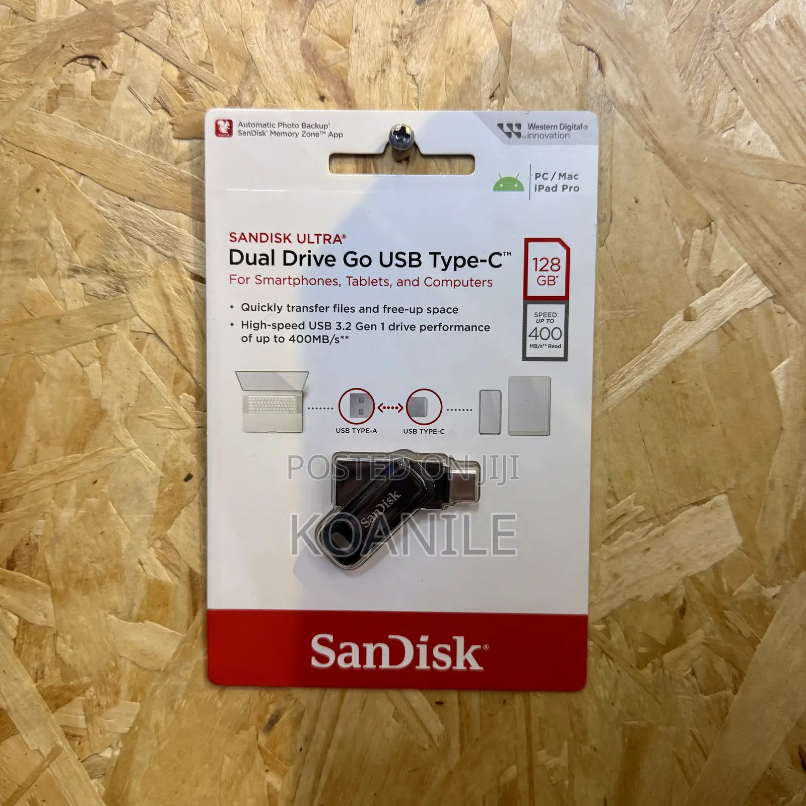 Sandisk Ultra 128gb Dual Drive Go Usb Type-c