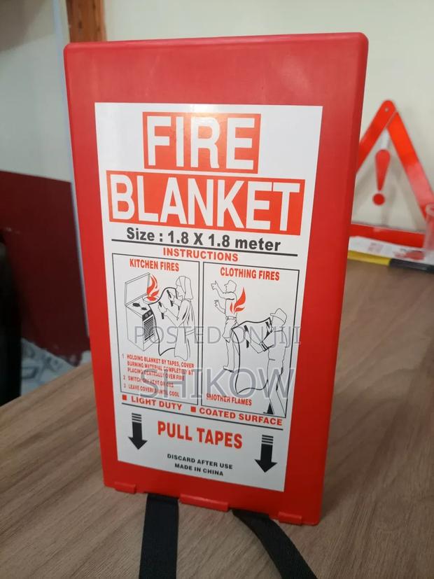 6ft By 6ft Fire Blanket – Heat Resistant Safety Cover