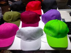 Cotton Casual Plain Caps