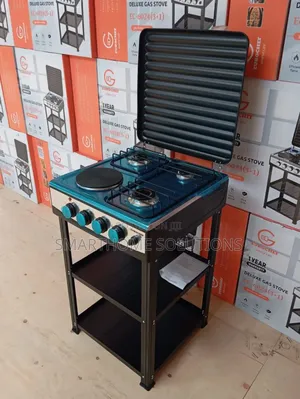 Cooker With Shelves Eurochef 3+1 Cooker