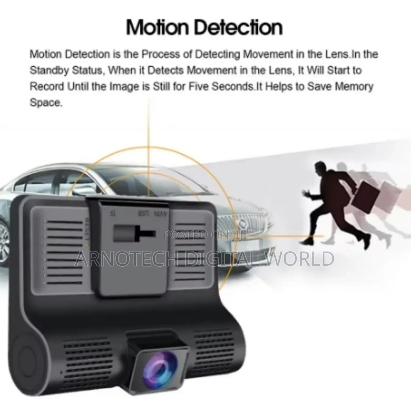Car Surveillance 3in1 Dashcam