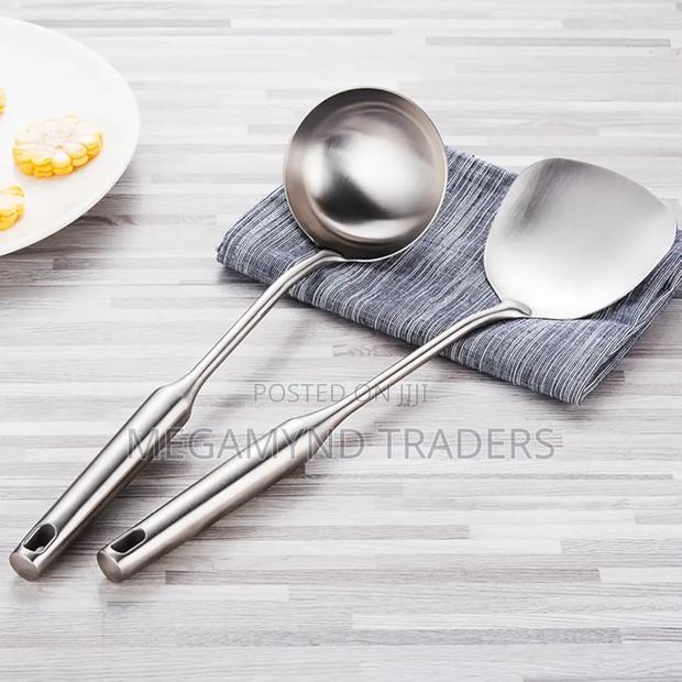 1pc Stainless Steel Cooking Spoon/Serving Spoon