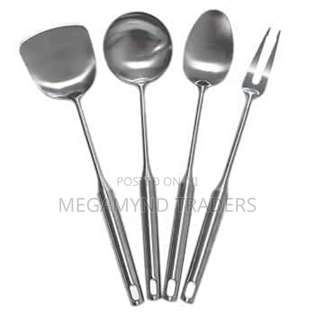 1pc Stainless Steel Cooking Spoon/Serving Spoon - thumbnail 5