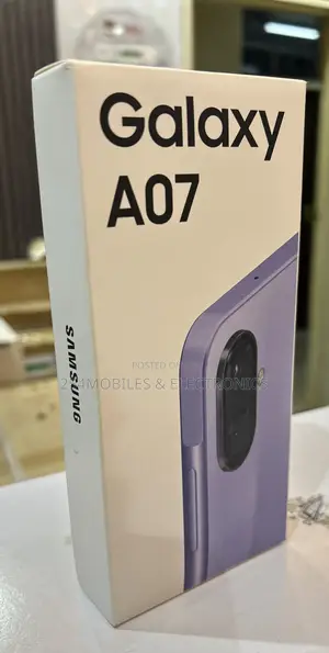 New Samsung Galaxy A07 4G 128 GB Purple