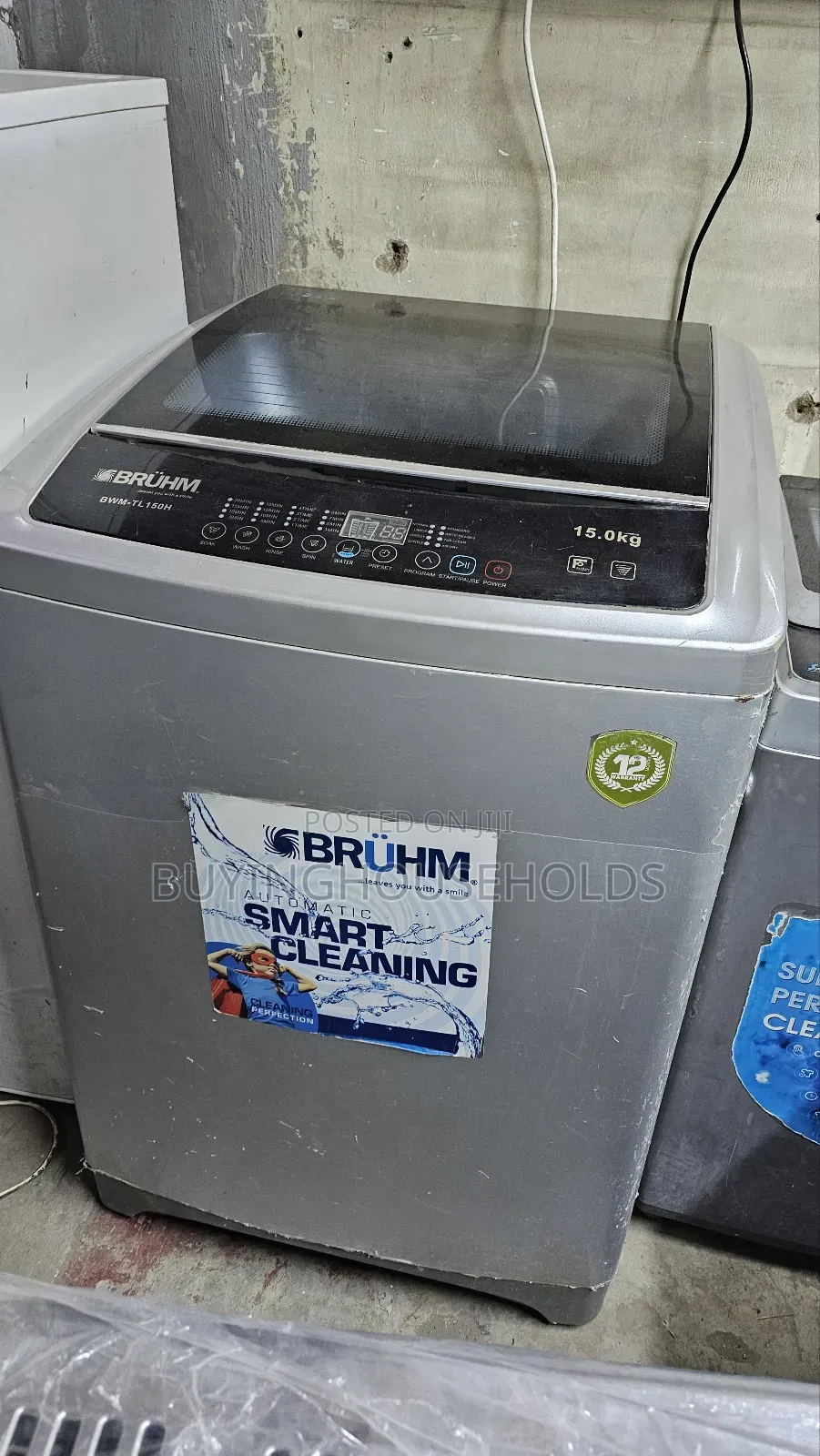 Bruhm 15kg Top Load Washing Machine