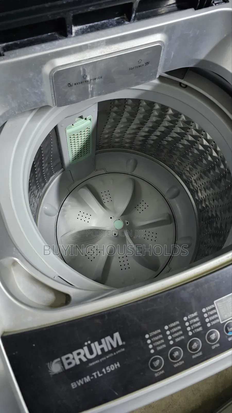 Bruhm 15kg Top Load Washing Machine