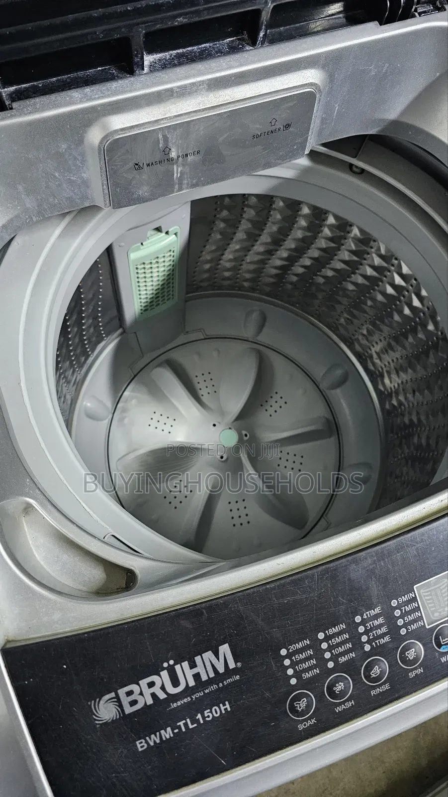 Bruhm 15kg Top Load Washing Machine