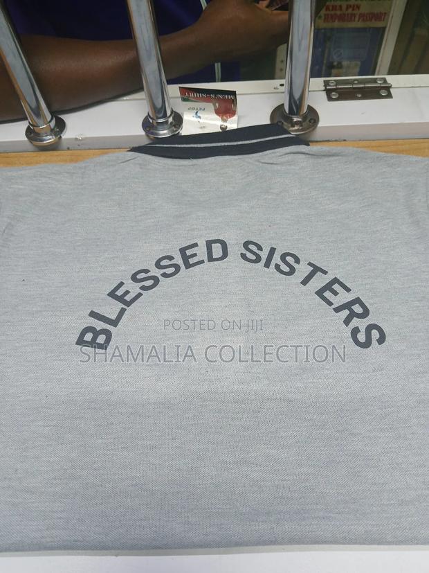 Grey Black Branded Polo - thumbnail 2