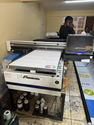 Extreme 6090 Uv Flatbed With 3pcs Heads 4 Months Old Printer
