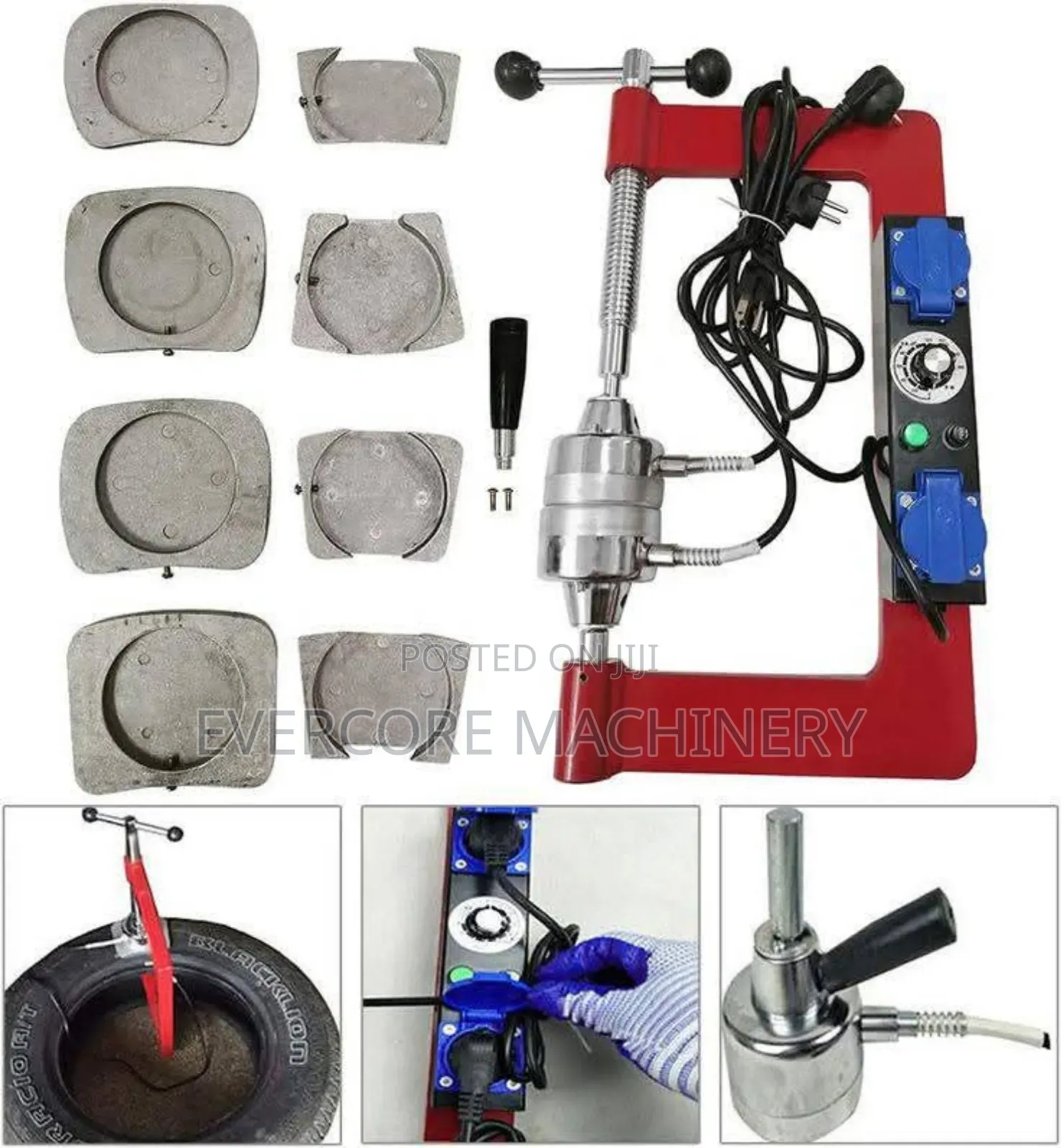 Commercial Tyre Vulcanizer Machine or Puncture Repairs.