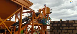 Heavy Commercial Concrete Batching Plant for Industrial Duties.
