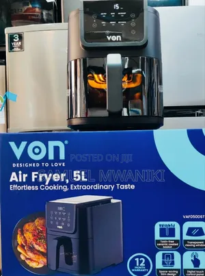 Von 5 Liters Air Fryer Slim New Model