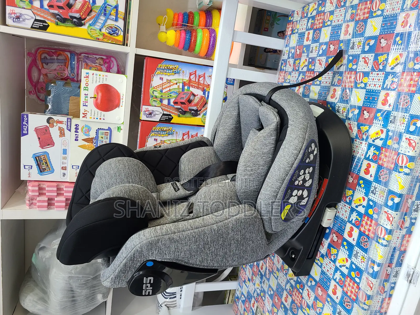 Baby Isofix Car Seat – 360° Rotation, Newborn to 10yrs, Ece Certified