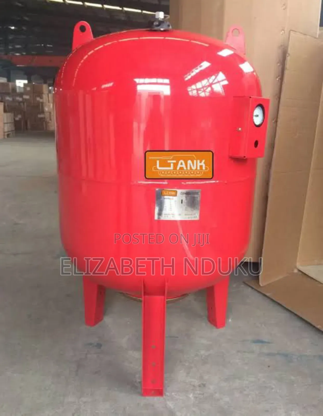 Rust Resistant Pressure Vessel Tank 100l