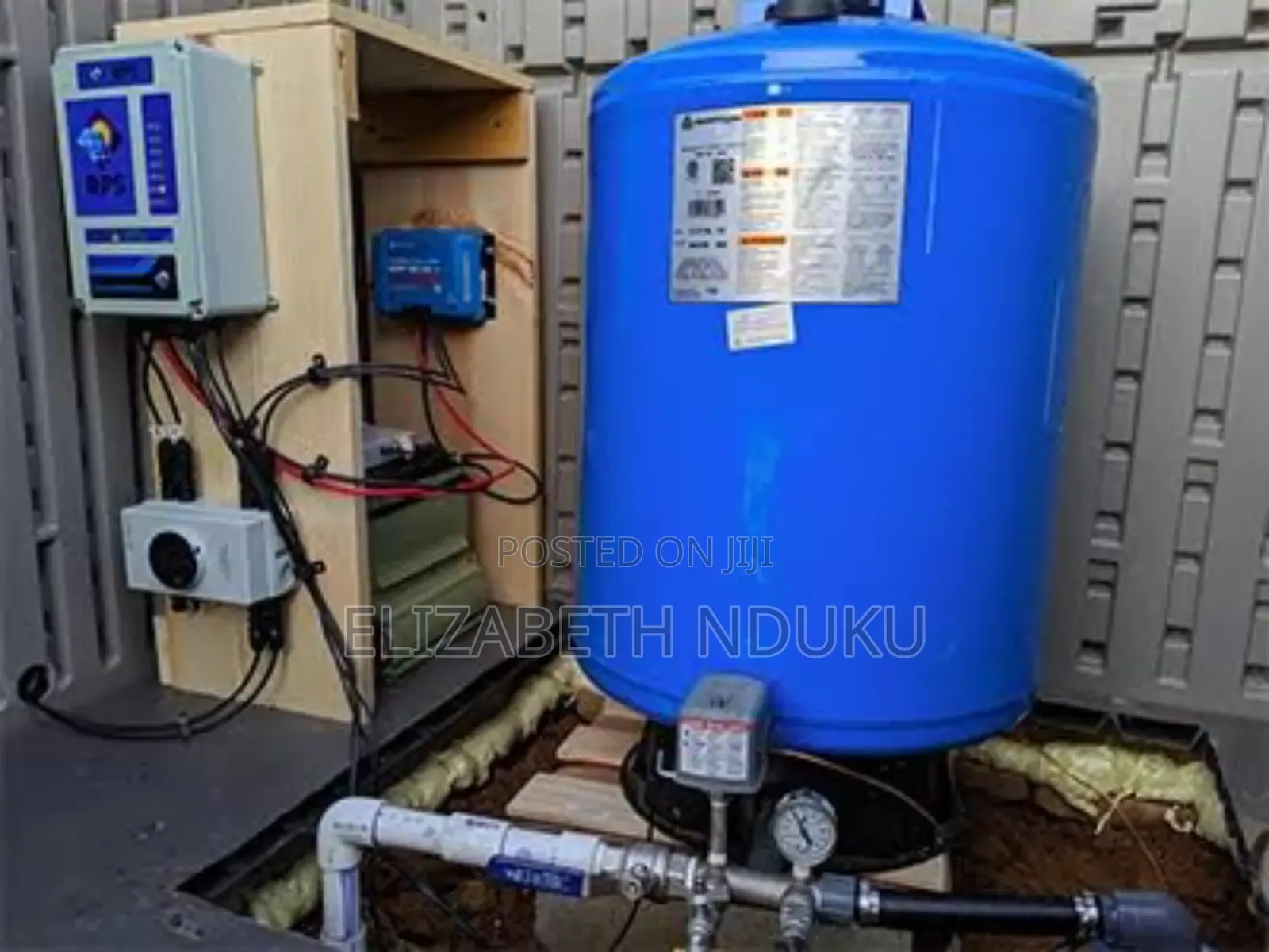 Air- Water Pressure Vessel Tank