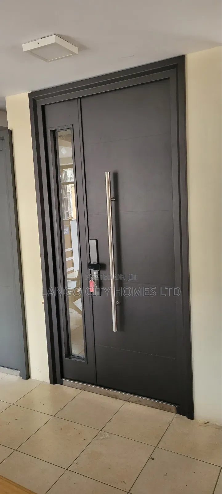High Class Steel Door With Glass