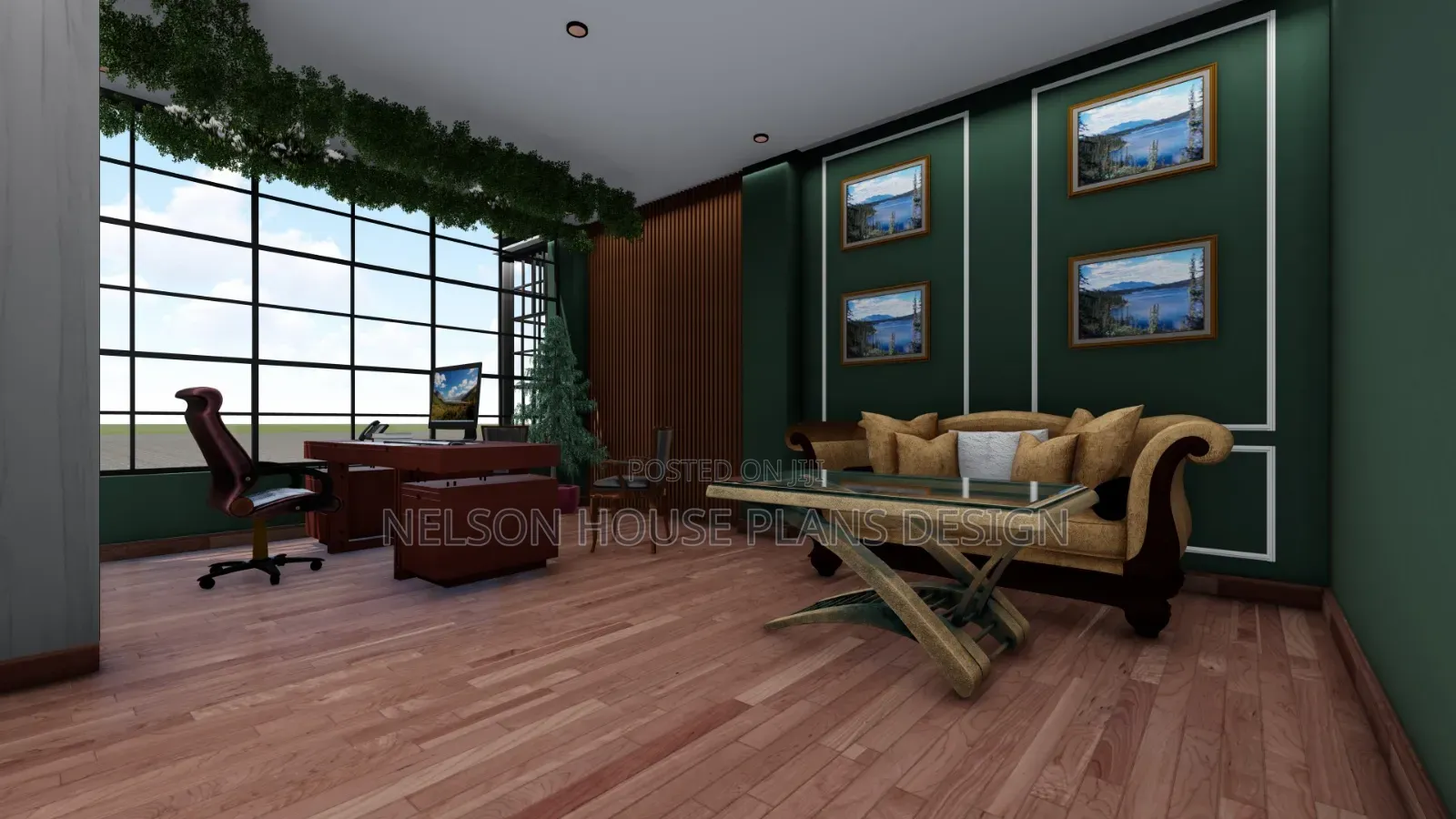 Interior Design 3d Rendering