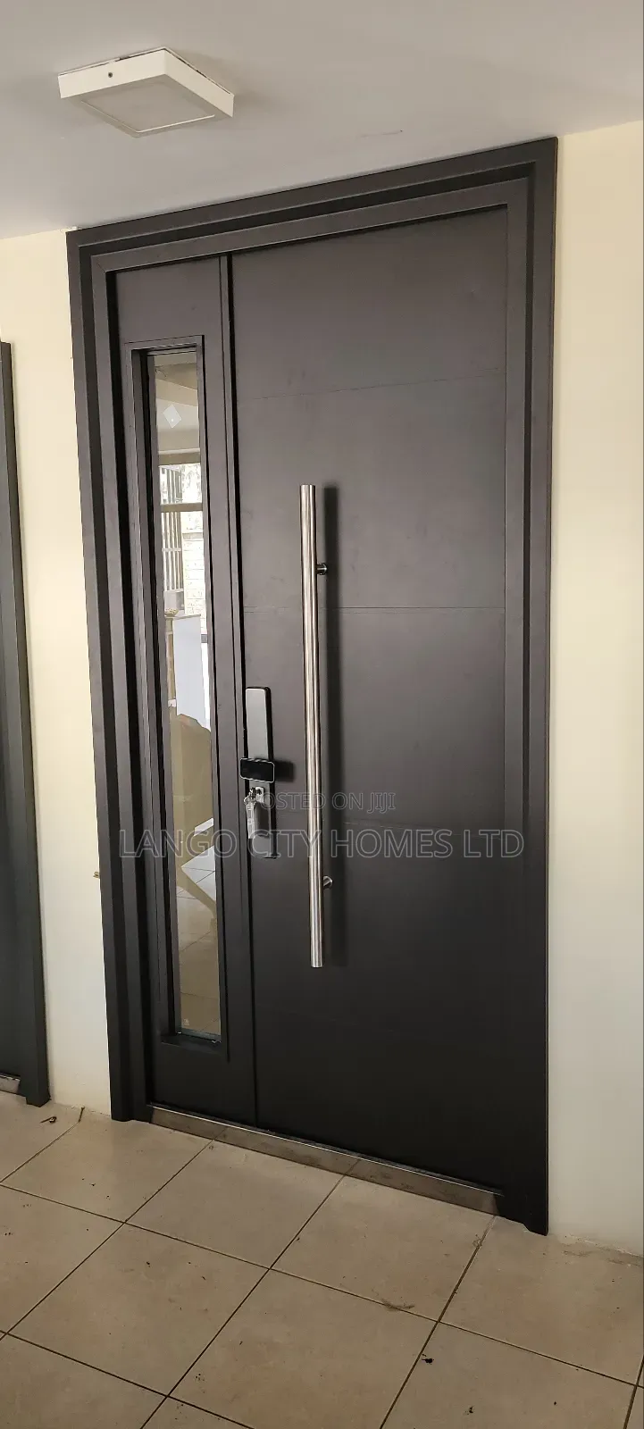 High Class Steel Door With Glass