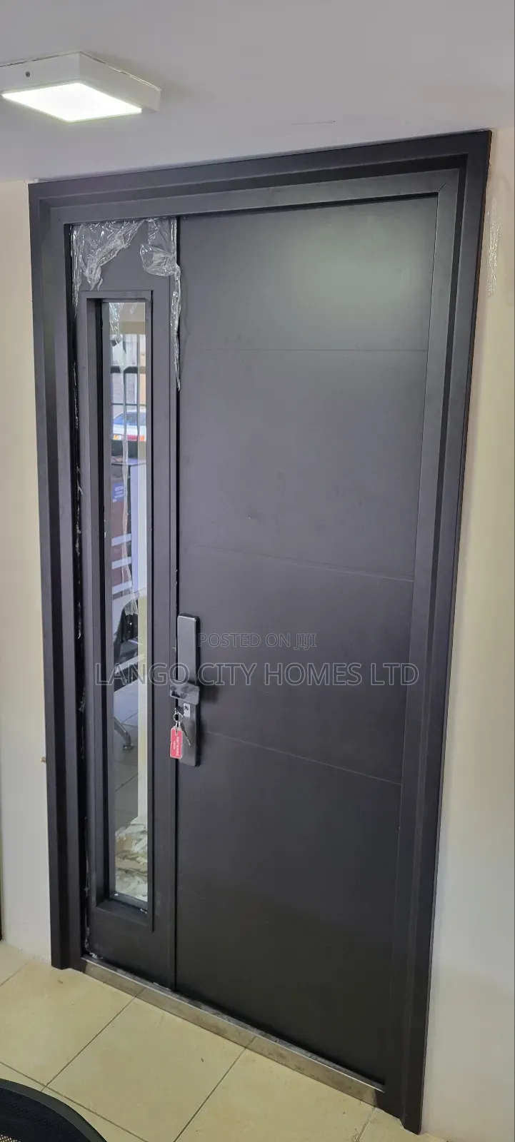 High Class Steel Door With Glass