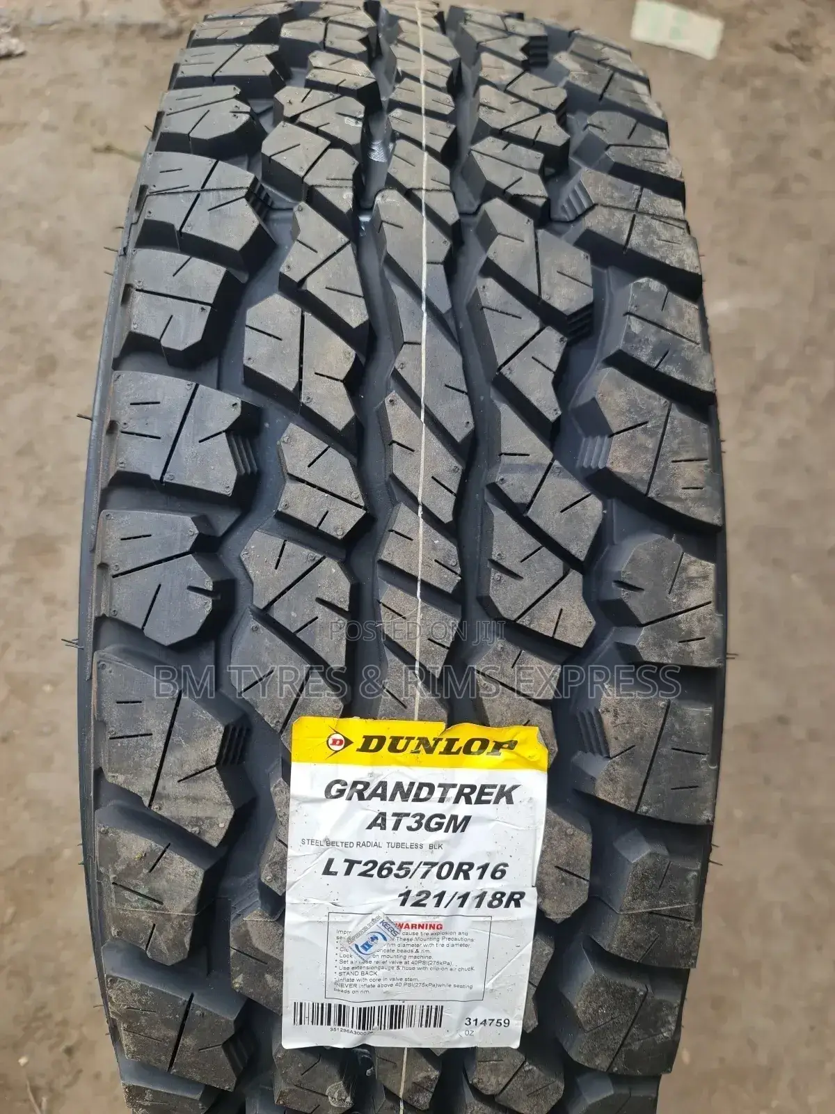 Lt 265 /70 R16 Dunlop