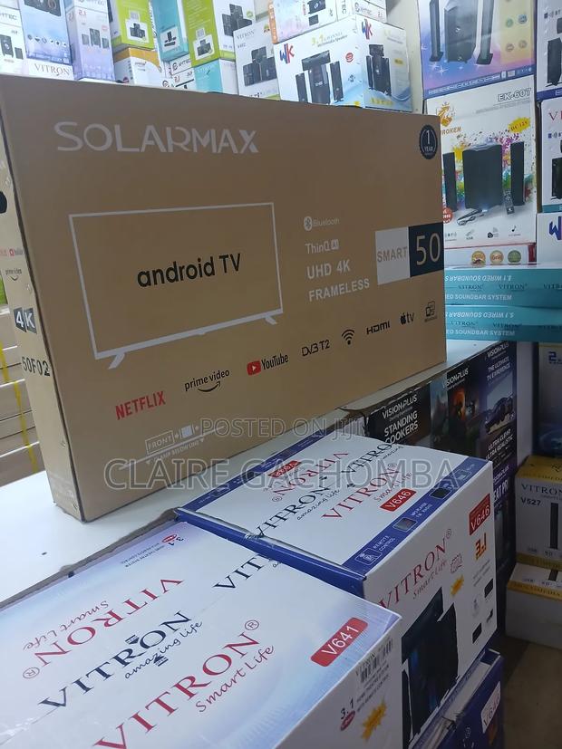 Solarmax 50" Inch Full Hd Frameless Bluetooth Enabled Smart/Android Tv - main view