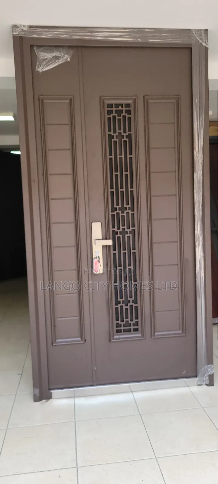 Main Entrance Door With Mini Sliding Soor