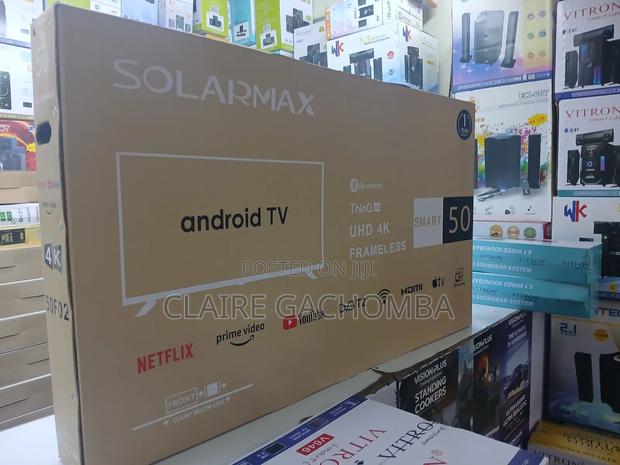 Solarmax 50" Inch FHD Android Tv,Netflix,Decoder,Bluetooth- - main view