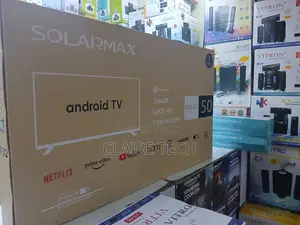 Solarmax 50" Inch FHD Android Tv,Netflix,Decoder,Bluetooth-