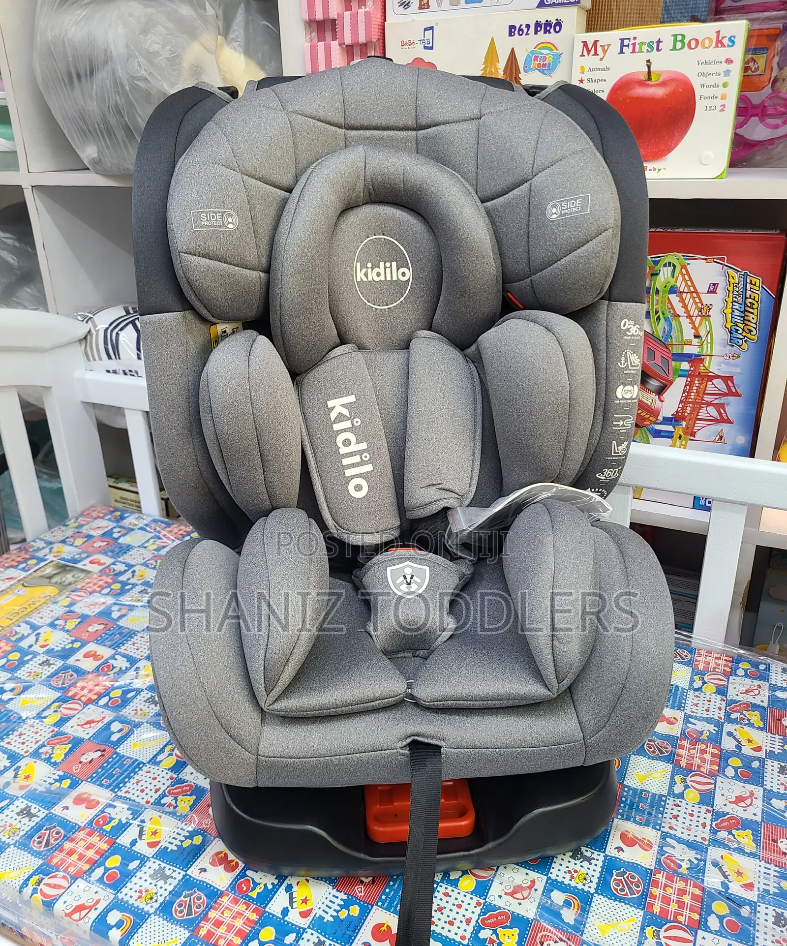 Isofix 360° Baby Car Seat – Adjustable, Safe Comfortable (0–36kg)
