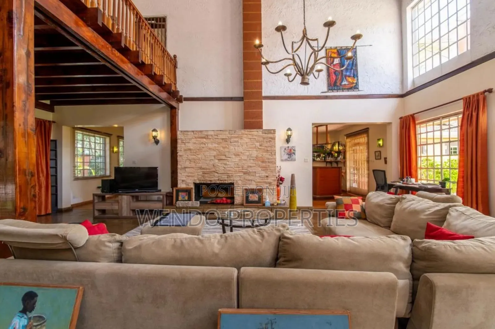 Furnished 3bdrm House in Karen for rent