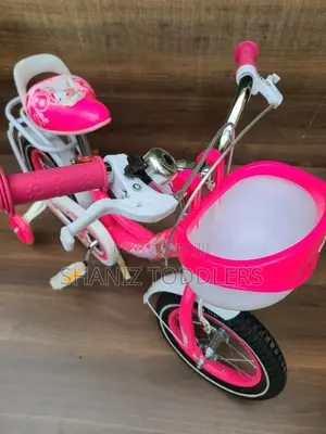 Kids Bike With Trainer Wheels – Size 12/14/16