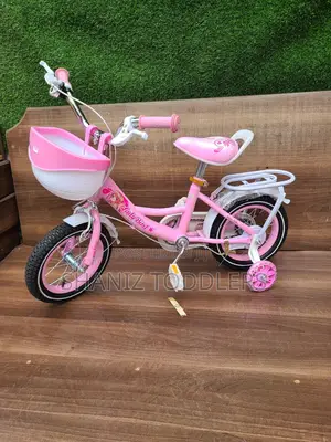 Kids Bicycle – Strong Frame, Basket Side Wheel