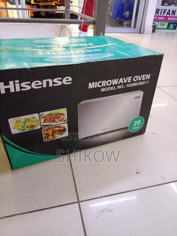 Hisense H20moms11 20l Solo Microwave Oven (Silver)