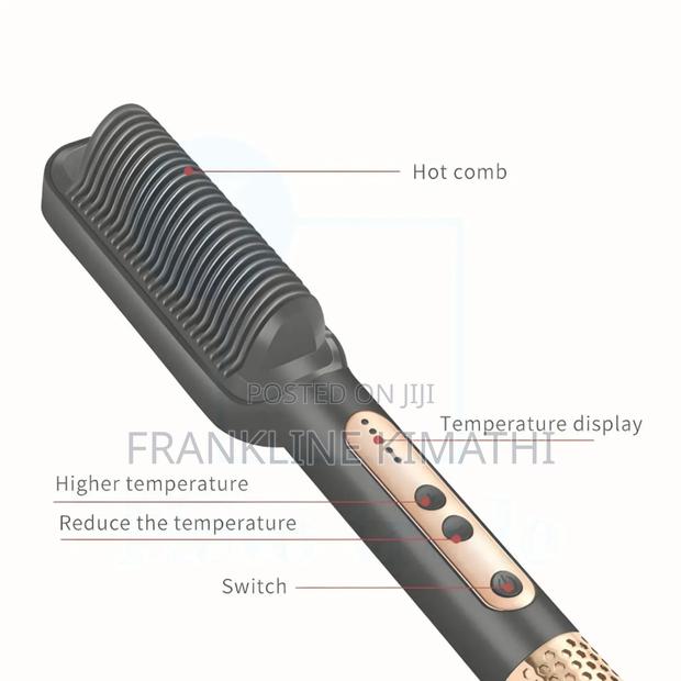 Electric Hair Comb With Temperature Control. - thumbnail 3