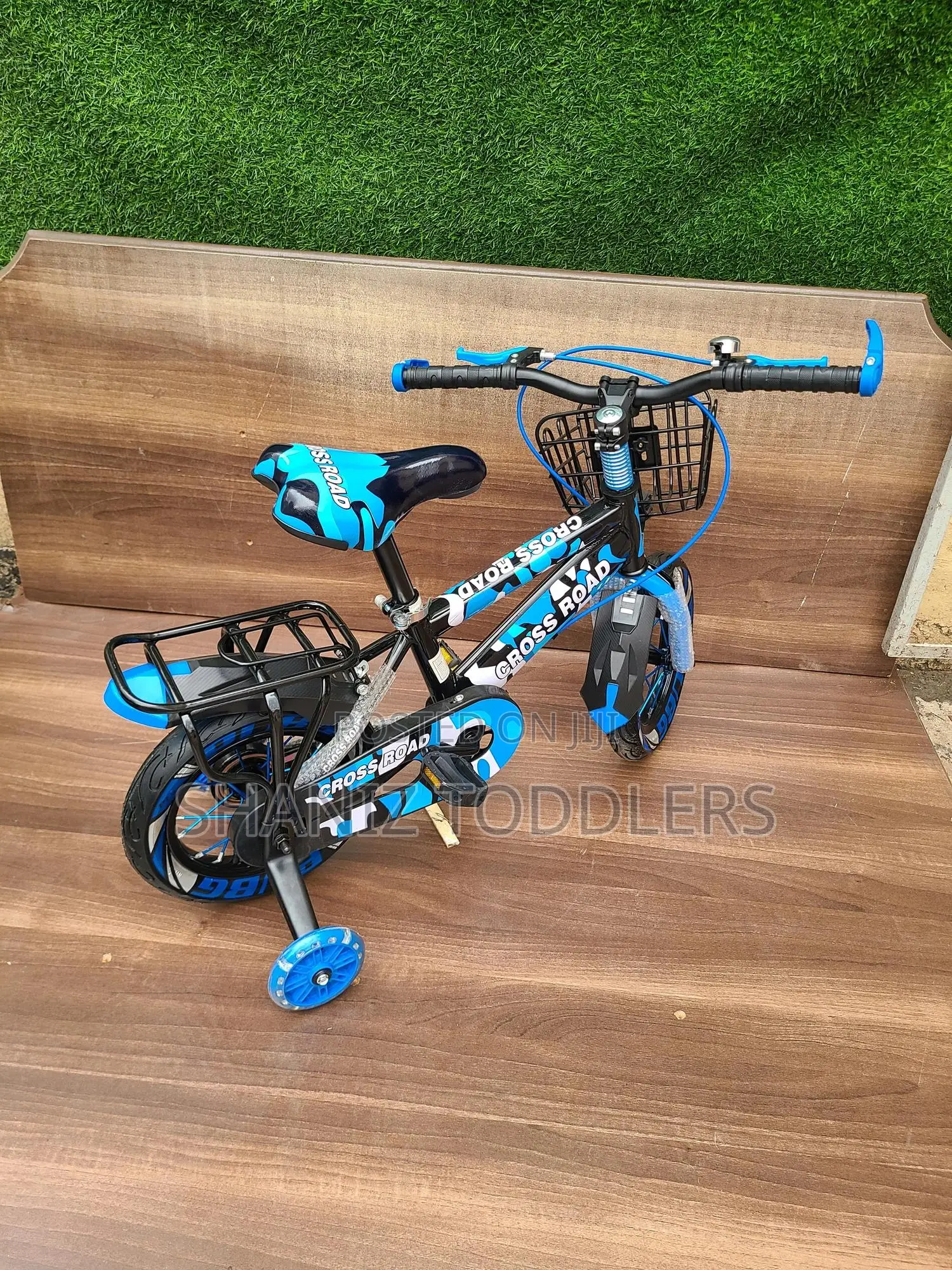 Boys Bicycle – 12” Training Wheels, Fun Design