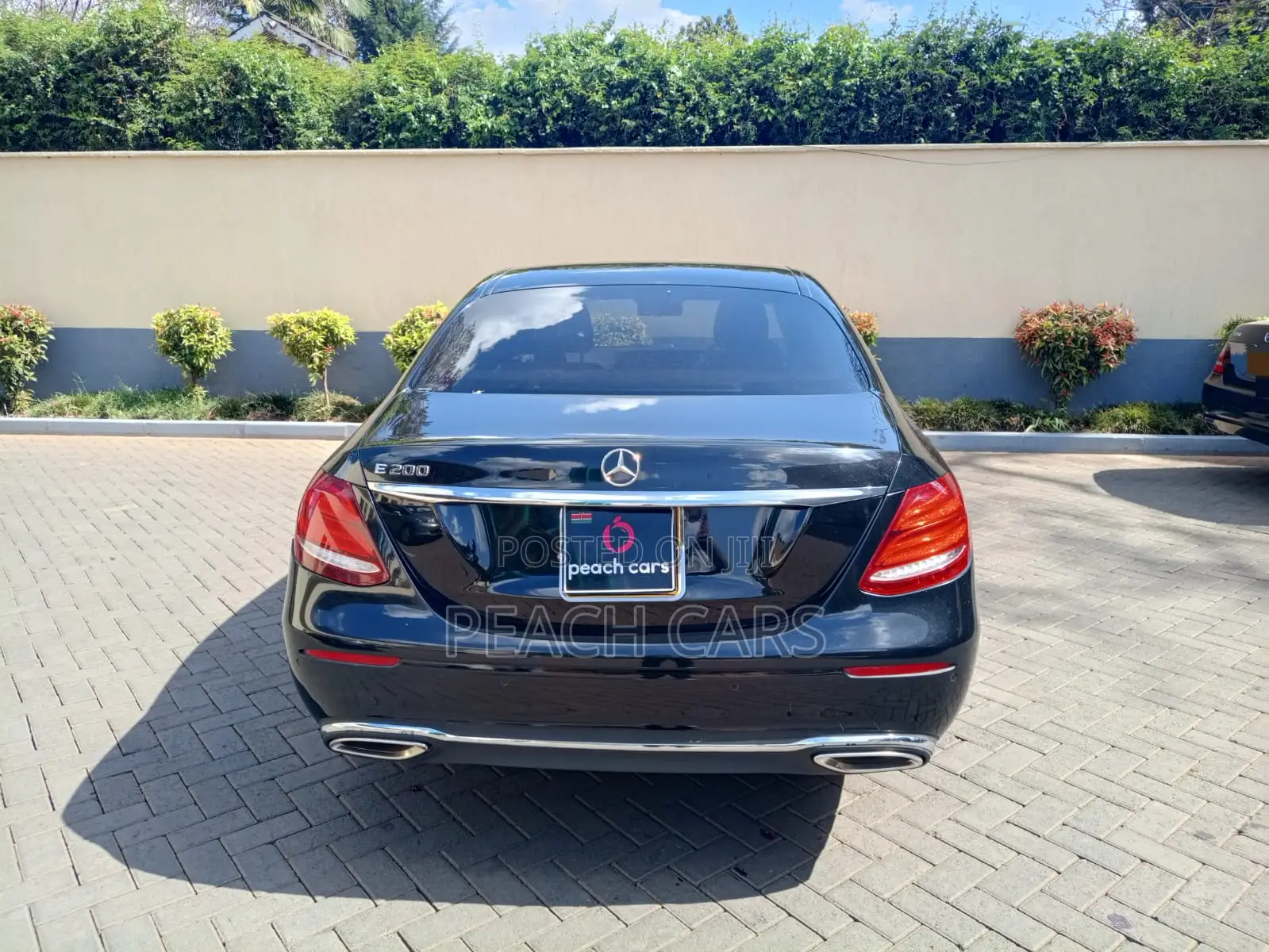 Mercedes-Benz E200 2018 Black