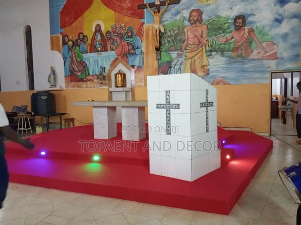 Decorative Pulpit Wall to Wall Carpet - main view