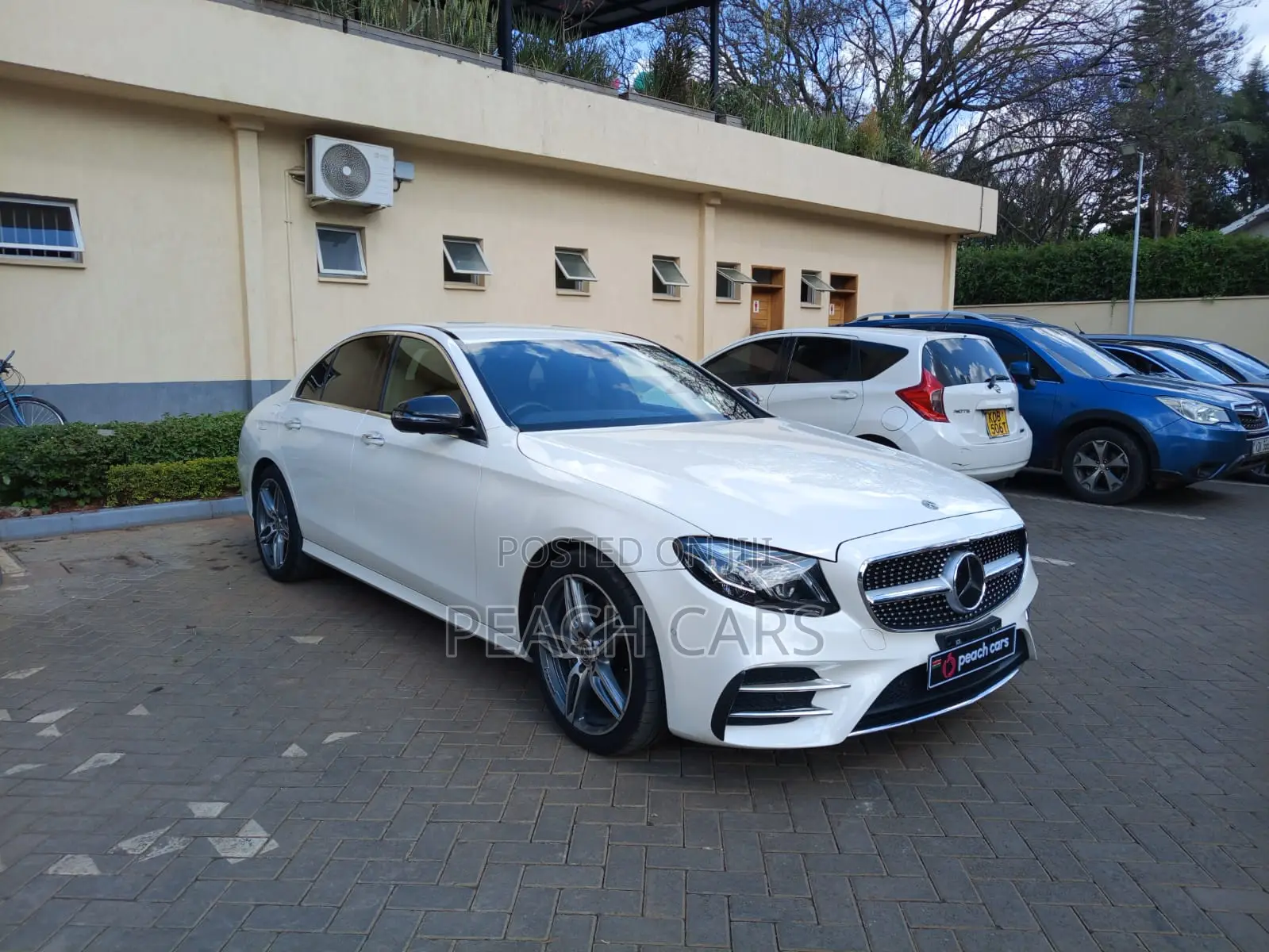 Mercedes-Benz E200 2018 White