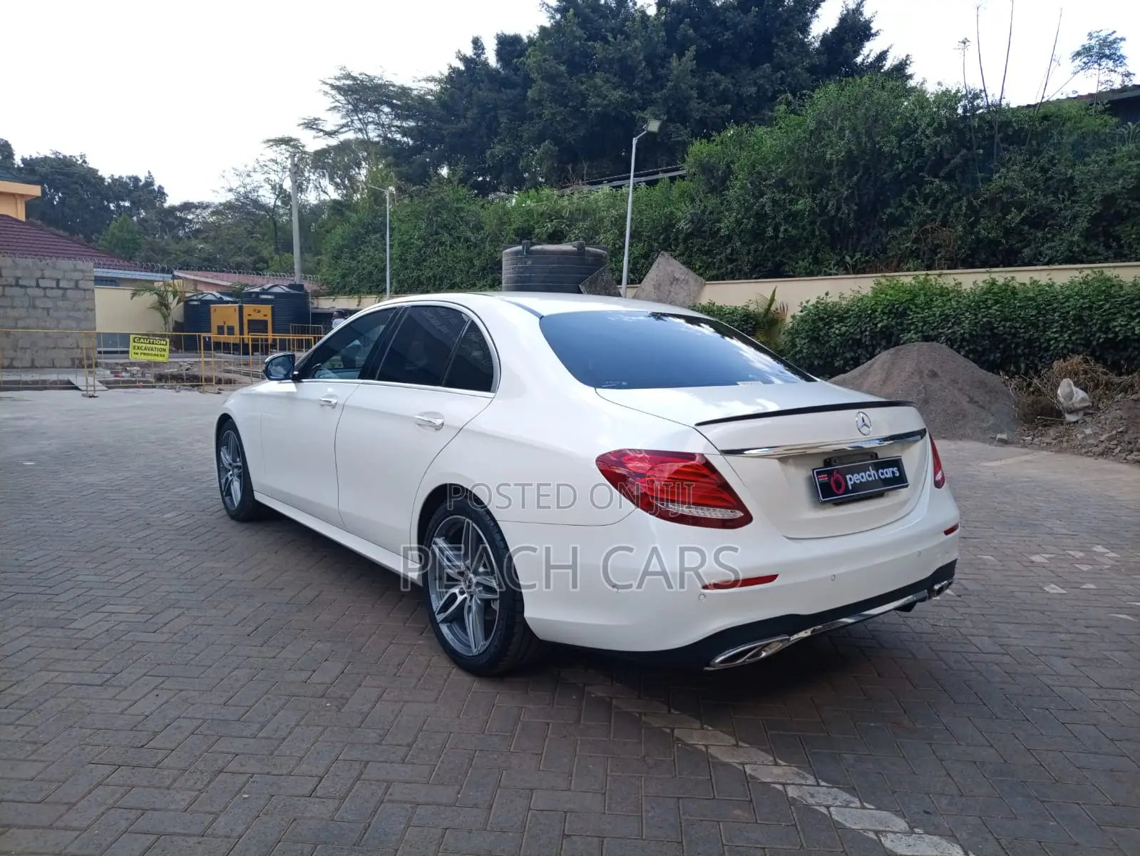 Mercedes-Benz E200 2018 White