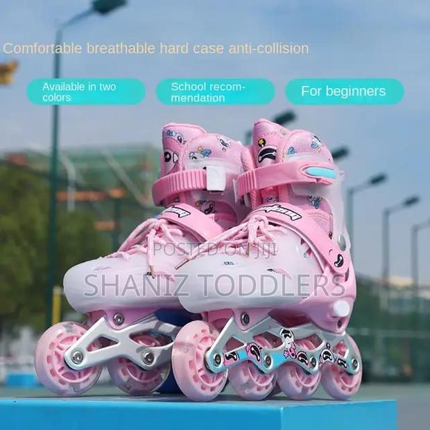 Adjustable Inline Skates – Smooth Ride for Kids - main view