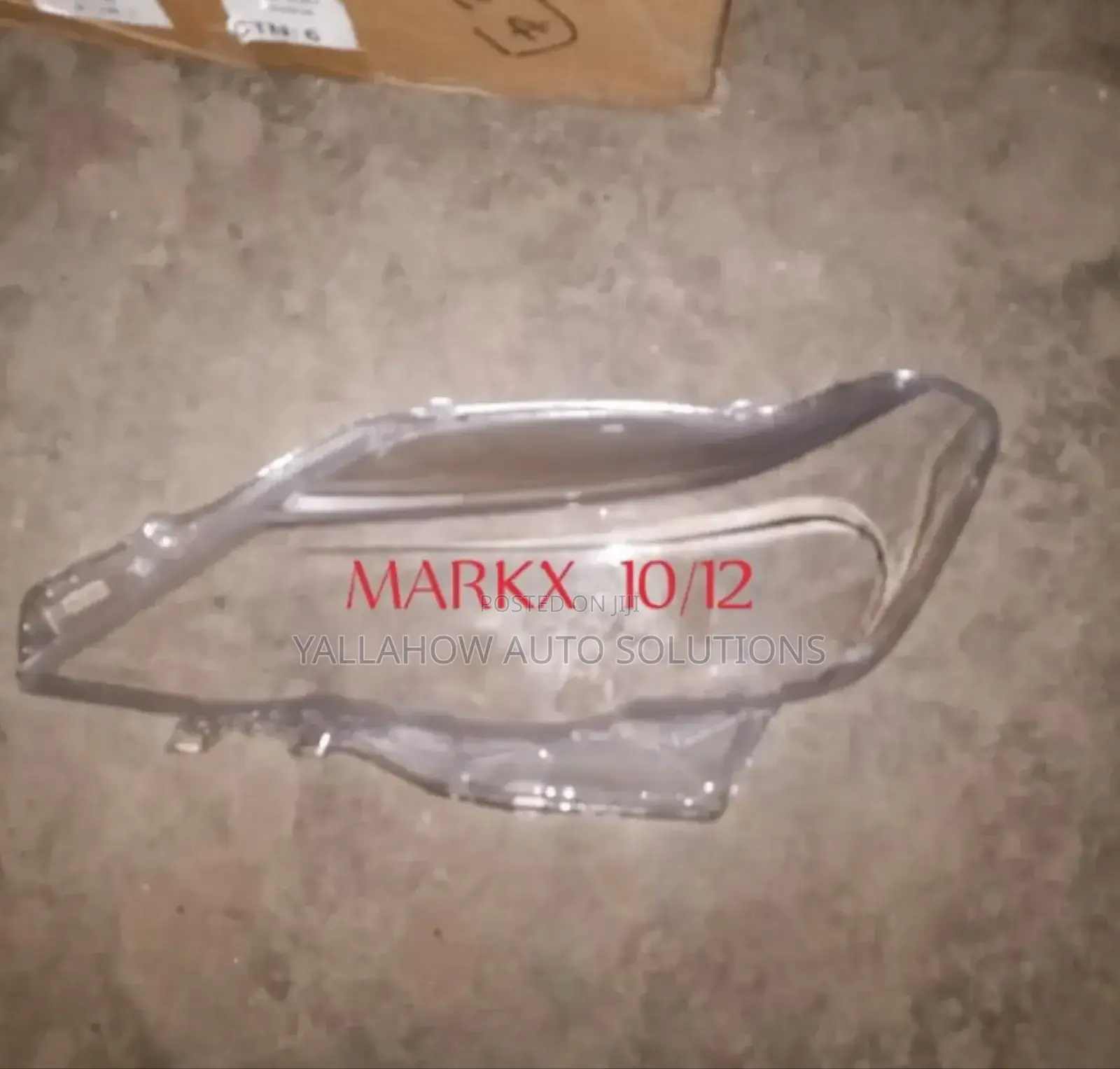 Toyota Mark X 2010–2012 Headlight Lens | Tyre Xperts Kenya