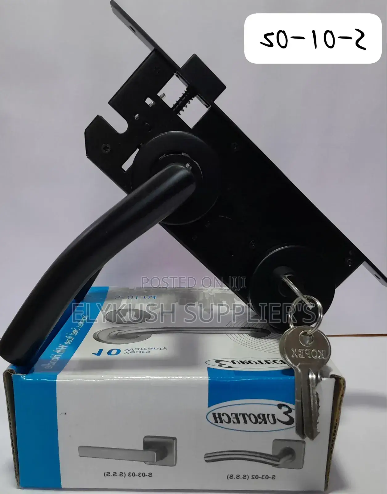 Black Erotec Rosehandle Locks