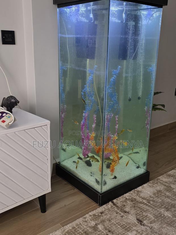 Elegant Aquarium Tower – Fully Stocked Ready! - main view