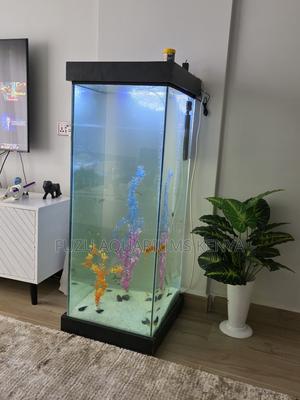 Stylish Aquarium Tower – Complete Setup - thumbnail 2