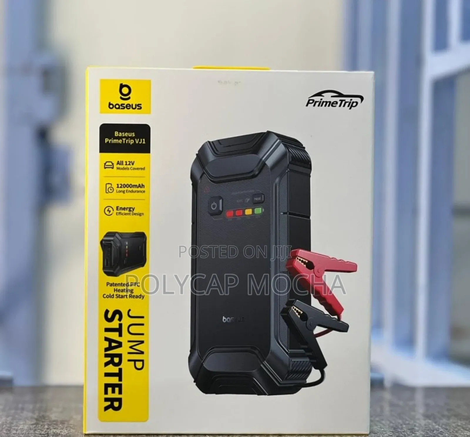 Baseus Primetrip Vj1 Supercapacitor Car Jump Starter 1200a
