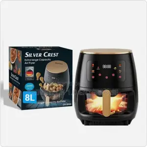 8l Extra Large Silver Crest Air Fryer
