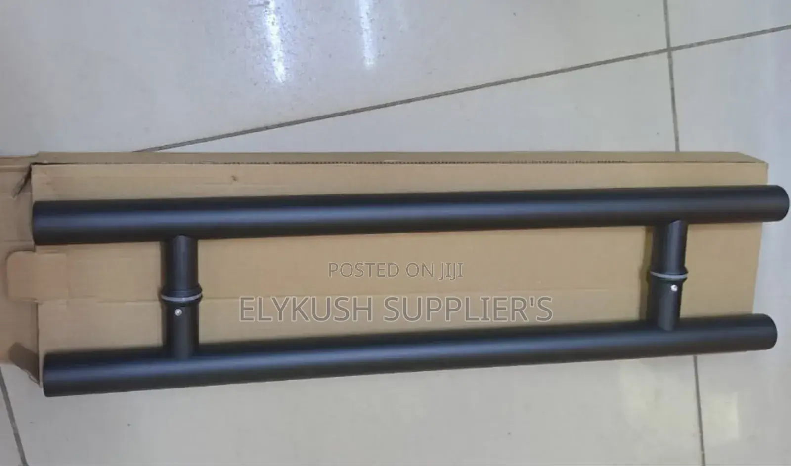 Black Round H Handles