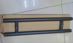 Black Round H Handles